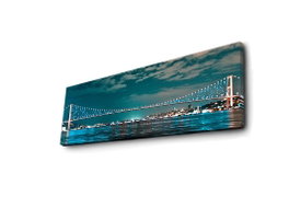 Wallity Lienzo decorativo iluminado con leds Multicolor 30 x 90 cm